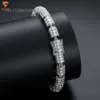 Lifeng mode sieraden hoogwaardige hiphop ijs uit linkketen sterling sier vvs moissanite armbanden mannen