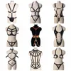 Belts Bdsm Adjustable Handmade PU Bandage Sexy Body Chest Harness Women Leather Strap Gothic Garter Belt Erotic Lingerie213q