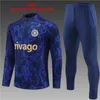 2024 Enzo CFC à manches longues Tracksuit Pulisic 23 24 Chel Sea Kante Koulibaly Mount Havertz Sterling Jorginho Kit Kit Training Shirt Tracksuits