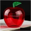 Hediye sargısı 40pcs Düğün Partisi Tercihi Apple Container Oyuncak Dolgulu Plastik Şekerli Şeker Kutusu Doğum Günü/Düğün Dekorasyon Damlası OTGRW
