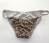 Mutandine di bikini di bikini da uomo g3774 sacca frontale stampe leopardi moderati in tessuto da bagno in posa bodybuilder6054103