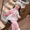 الأوشحة تلتف Sanrios الأطفال cinnamoroll plus velvet هوديي وشاح بدلة أنيمي الشكل الشتاء ملابس السماك