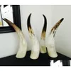 Arts And Crafts 11 Natural Genuine Horn Ornaments Single Yellow Of Africa More Than 40Cm60Cm6215140 Drop Delivery Home Garden Dhcyd