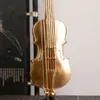 Musical Instruments Miniatures Resins Crafts Music Violin Saxophone Model Figurines Home Decoration Living Room Bookcase Desktop 231222