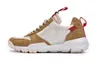 Nouveau authentique Tom Sachs x chaussures artisanales à usage général chaussure légère crème blanche Light Os Mars Yard 2.0 Sneakers sportifs hommes Trainers Woman avec boîte d'origine