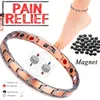 Link Bracelets Energy Magnetic Bracelet Fashion Therapeutic Healthy Magnet For Women Weight Loss Therapy Jewelry Gift