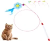 Handgjorda kattleksaker Funny Stick Bell Ball Feather Toy Creative Blanded Interactive Play för Kittens9268716