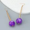 Stud Earrings Fashionable Resin Lollipop Shaped Cute Girl Heart Personalized Accessories For Parties Daily Wear Weddings