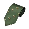 Personalidade de gravata floral da gravata floral retro Hong Kong Style 9cm Largura Casual Casual Flor Flor Bird Tie Gifts Para Men242V