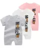 Rompertjes 2023 Baby Baby Ontwerpers Kleding Pasgeboren Jumpsuit Lange Mouw Katoenen Pyjama 024 Maanden Rompertjes Ontwerpers Kleding