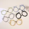 2 stks/paar verstelbare magneetpaar armbanden voor geliefden handgemaakte elastische elastische rubberen band liefdesvorm armbanden