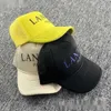 Designer Lanvins Trucker Hats Ball Capslan American Lanvins Hat Truck Cap Screen Cap Breathable Curved Brim Baseball Lanvins Cap 685