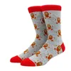 Men's Socks 59 Style Men Christmas Funny Xmas Santa Claus Tree Snowflake Elk Snow Cotton Tube Crew Happy Sock Year Sokken