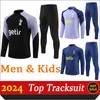 23/24 hot spurs soccer tracksuit SET training suit TOTTENHAM Long sleeve KANE tracksuit football jacket chandal futbol adult and kids survetement