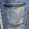 Men's Jeans Supzoom New Arrival Hot Sale Top Fashion Autumn Zipper Fly Stonewashed Casual Patchwork Cargo Denim Pockets Cotton Jeans Men J1222