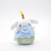 Kuromi gâteau en peluche toys 11cm cannamoroll kirby cupcake animal en peluche de poupées en peluche cadeau pour les enfants et les filles