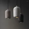 Pendant Lamps Nordic Industrial Style Lamp Ins Chandeliers Restaurant Bar Retro Chandelier Parlor Bedside Hanging Light