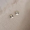 Kolczyki stadnonowe 1PAIR klasyczny panda head moda mody Mały zwierzęcy chrząstka prosta delikatna biżuteria dziewczęta prezent urodzinowy
