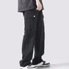Мужские брюки Soft Touch Retro Cargo с несколькими карманами для мужчин дышащие брюки уличной одежды Сплошные цвета свободный хоп