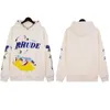 Rhude Hoodie Youth Fashion Sweat à capuche de haute qualité pour une femme mâle 1 1 Pilluche surdimensionnée de haute qualité