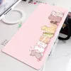 RESTS Multisize Cat Mouse Pad Gamer Art Grand PAD MONDE PINK PINK KAWAII MOUSEPAD PC PC HEVELOBER PAD DE BUREUX XXL 900X400 MAT