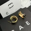 Spring New Luxury Style Designer Logo Classic Stud Earrings Vintage Charm Womens Jewelry Box Packaging Womens Couple Family Gift Earrings