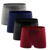 Mutandine maschile Underpants 4pcs/Lot Cotton Boxer comodi mutande da uomo traspirabili Brand Shorts Shorts Boxer