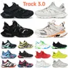 10a Ny modedesigner Kvinnor Mensskor Track 3 3.0 Sneakers Luxury Trainers Triple Black White Pink Blue Orange Yellow Green Tess.S. Gomma t