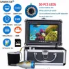 Finder Gamwater DVR 1000TVL Winter Water Underwater Ice Fishing Camera 30PCS防水LED 7インチビデオフィッシュファインダー/漁師ギフト