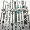 Nuovi 10 pezzi da 10 pezzi Antique argento da 18 mm a scatto zenzero braccialetti di braccialetti a pezzi intero185c