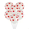 Décoration de fête 50pcs Ballon d'impression de cœur aimant 12 pouces d'anniversaire latex Saint-Valentin Love Decor Ballons BH8044 Drop Livrot Hom Dhkec