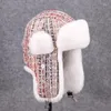 Boinas de bonecas de outono Men feminino fenn feng térmico esqui térmico motocicleta chapéu de algodão à prova de frio infantil tb1741