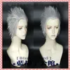 Game Devil May Cry 5 Vergil Short Silver Gray Cosplay Wig224V