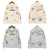 Rhude Hoodie Designer Fashion Sweatshirts Hand-painted Graffiti High Street Niche Design Men And Women's Couple Autumn Winter Trend