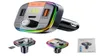Luz colorida dupla USB tipo C Car MP3 PD QC30 18W Carregador Fast Bluetooth FM Receptor de áudio sem fio Hands Wire com R8135908