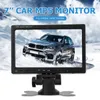 Monitor de carro MP5 Player 7 polegadas TFT LCD Screen para câmera traseira reversa Visualização DVD Acessários de veículos Supplies Peças