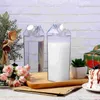 Garrafas de água Cabilock 2pcs Clear Bottle Carton Taosptop Taperpul Portable 500ml