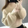 Designer Sweater Round Neck Casual Sweaters Fashion Pure Cotton Letter Knitwear High Quality Women Wear