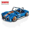 Blokken Originele Technische Mustang Shelby Supercar Sport Racing Bouwstenen Model Bakstenen Kinderen Assemblage Voertuig Sets Jongens Speelgoed GeschenkenL231223