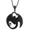 Moda- LELO DE ZINC HIPHOP Strange Music Jewelry Pingente Pingnder