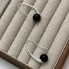 Hoop Earrings 925 Sterling Silver Vintage Black Ball For Women Trendy Earring Jewelry Prevent Allergy Party Accessories Gift