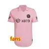 2023 2024 Inter Miami maglie da calcio CF Matuidi HIGUAIN CAMPANA YEDLIN BECKHAM MLS maglia da calcio MESSIS casa lontano camicia da uomo kit per bambini Giocatore Fans versione adulto rosa