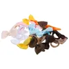 Bandanas 18pcs Toddler Hair Ties Bow Bow Bow Bands Holders Cute Akcesoria