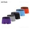 Underbyxor jack claude 5st män underkläder majtki meskie solid sexig underkläderboxare bror grossistlasser boxershorts trosor underbyxor t231223