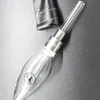 Honeybird 510 Smoking Pipes Kits Quartz Titanium Ceramic Nail Tip Available with Camera Container Water Pipe Dab Oil Rig