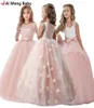 Vintage Flower Girls Robe pour les enfants de mariage Children Princess Party Pageant Long Robe Kids Robes Clothes Formes 2201104575871