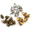 150pcs Antique Silver Bronze Gold 3d Small Casque Charms Pendants pour les bijoux Bracelet Collier DIY ACCESSOIRES236Q