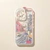 Anime Sceneria Sunset Case Telefon dla iPhone'a 14 13 12 11 15 Pro Max XS x XR Clear Landscape Miękka tylna okładka iPhone11 Capa Capa 30pcs