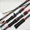 Båtfiskespöar 2023 NY 2 SEC SPINNING ROD COBAR / GLASS FIBER 1,65 m 1,8 m M POWER LURE VIKT 8-20G LURE FISK ROD Castingl231223