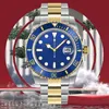 Montres de haute qualité Sub Rollex Watch luxueux mécanique 2813 Mouvement poignet montres pour hommes Reloj Watch Sapphire Glass Jubilee Steel AAA Sub Mariner Watchs